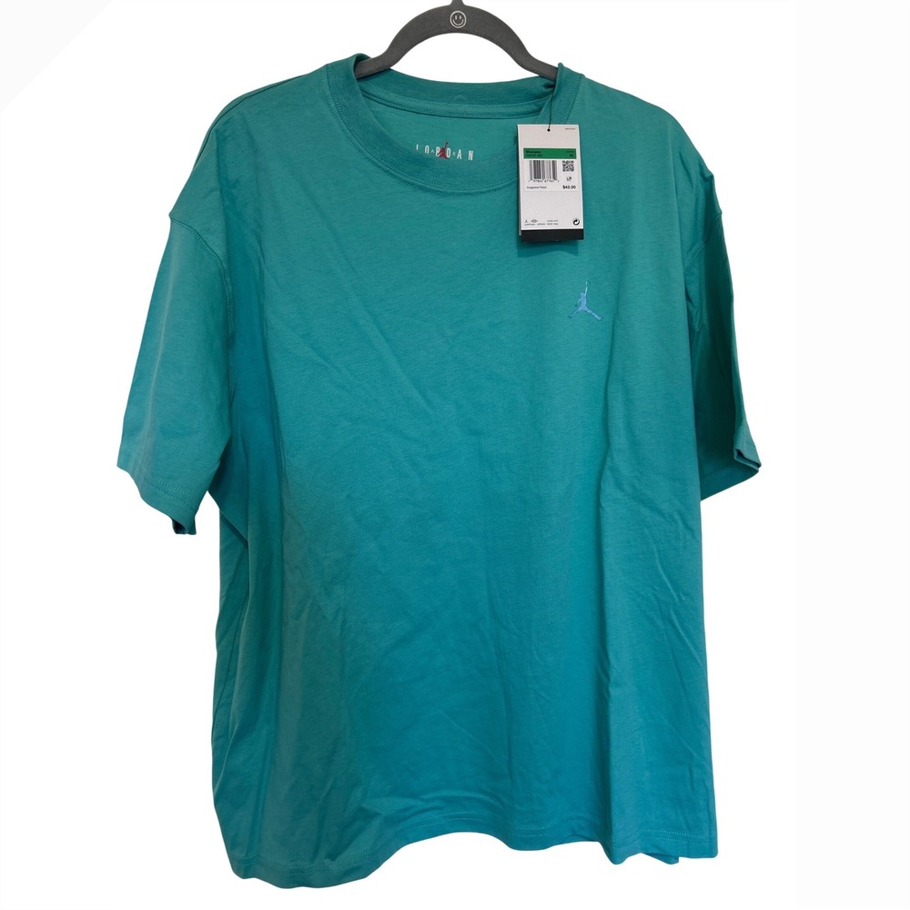 Jordan‎ Womens Jumpman Graphic T-Shirt Teal Green HJ0187-392 XL NWT